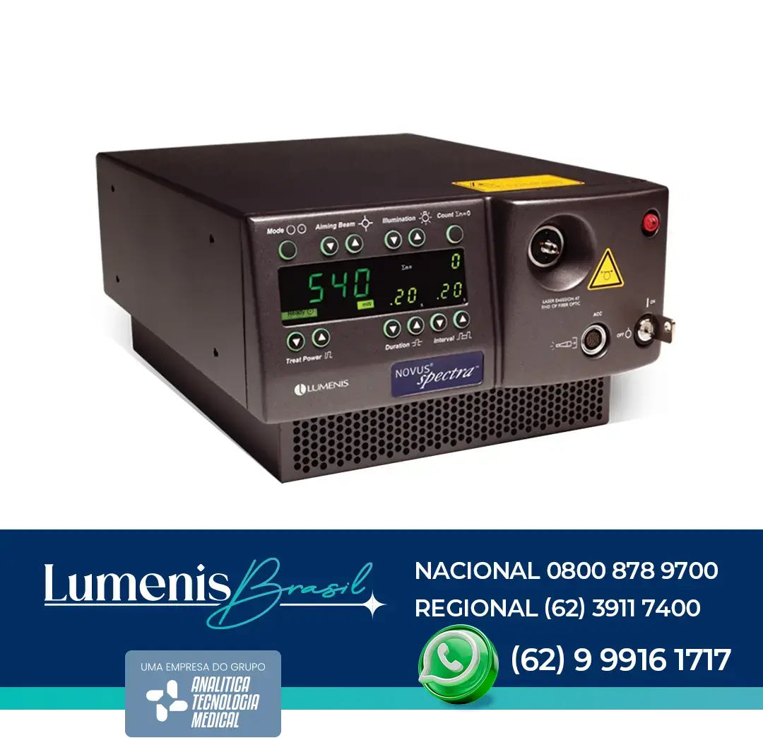 ASSISTÊNCIA TÉCNICA LUMENIS NOVUS SPECTRA RONDÔNIA